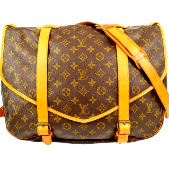 ⭐🔥AUTHENTIC🔥⭐Louis Vuitton Monogram Saumur 43 - Picture 2 of 11